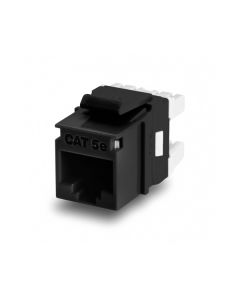 KW-C5E45BBK - CAT5E RJ45 UTP MODULE BACK TERM. BLACK